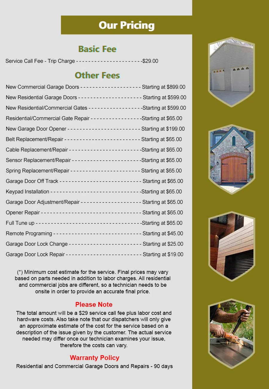 HighTech Garage Doors Piermont, NY 845-379-1980