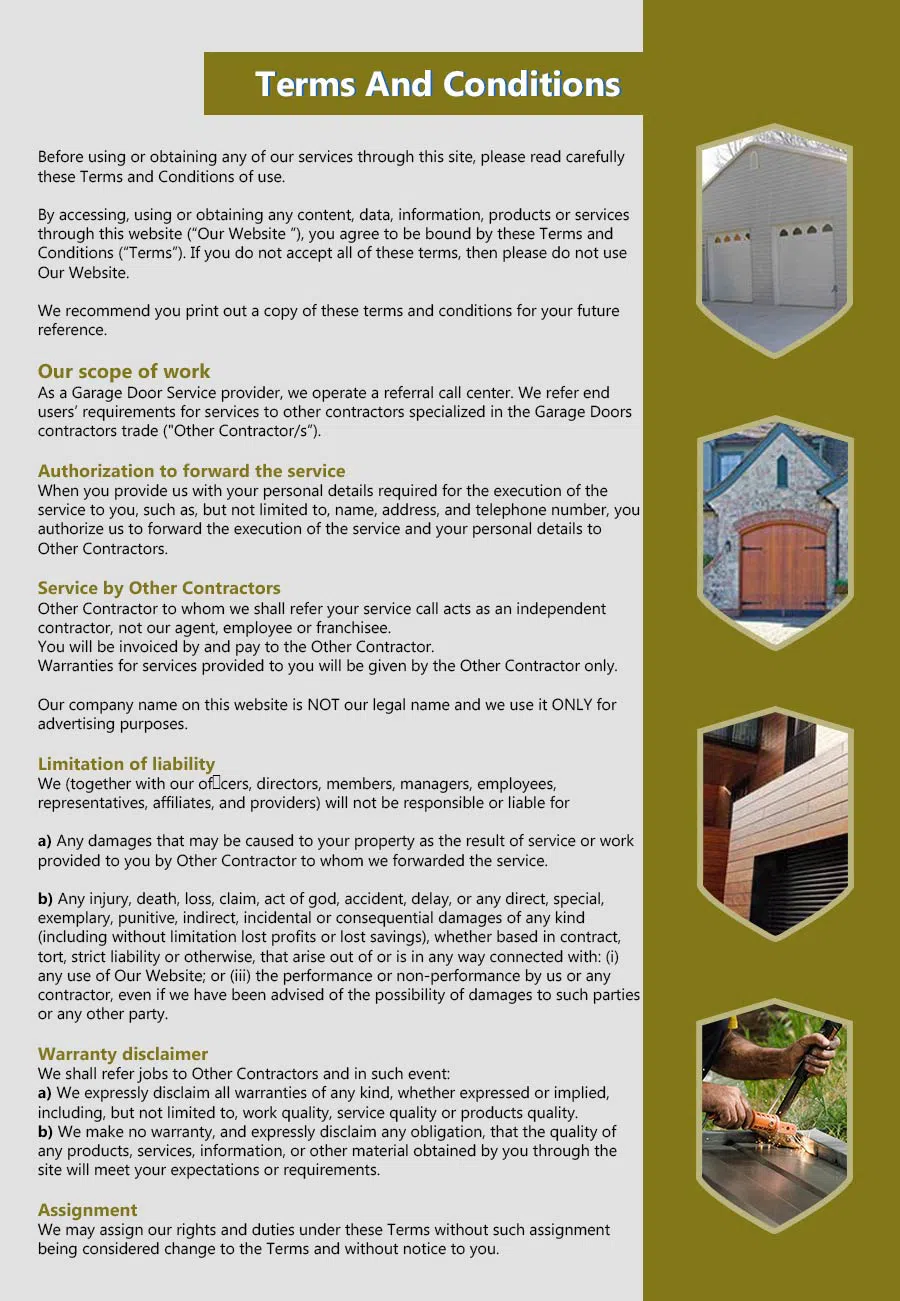 HighTech Garage Doors Piermont, NY 845-379-1980